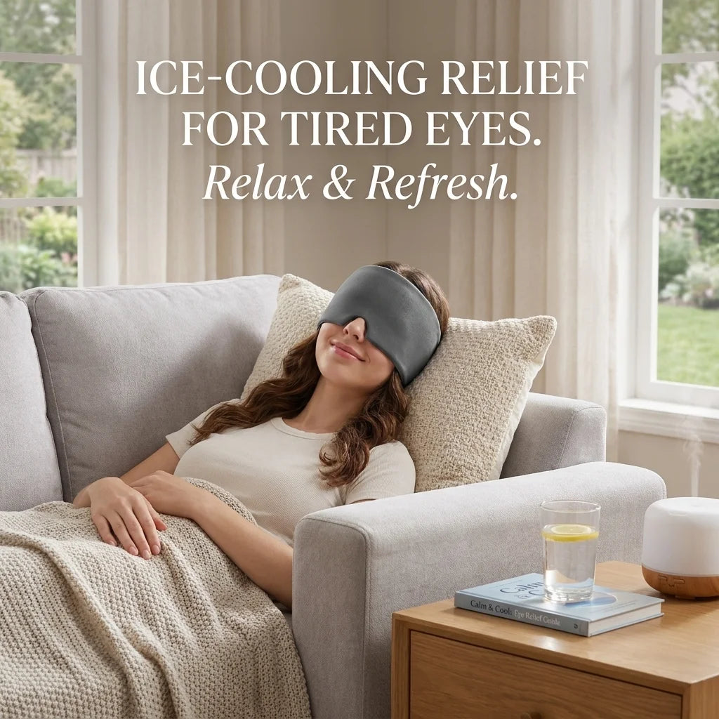 Cooling Gel Cold Compression Head & Eye Cap