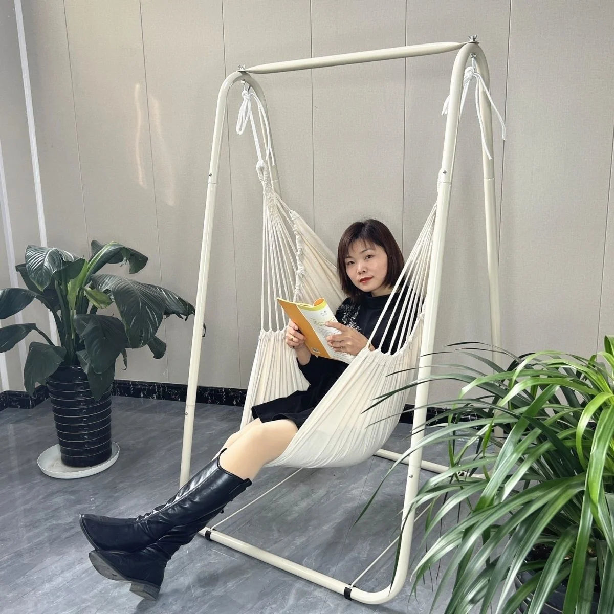 Portable Hammock with Stand for Camping & Outdoor