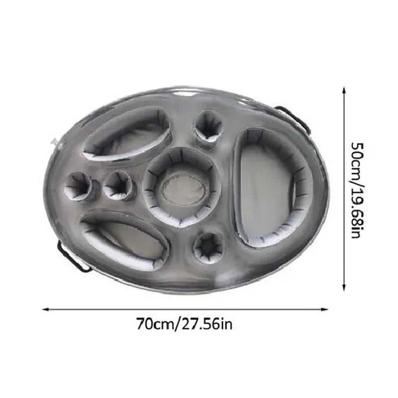 Inflatable Pool Drink Holder Floating Tray