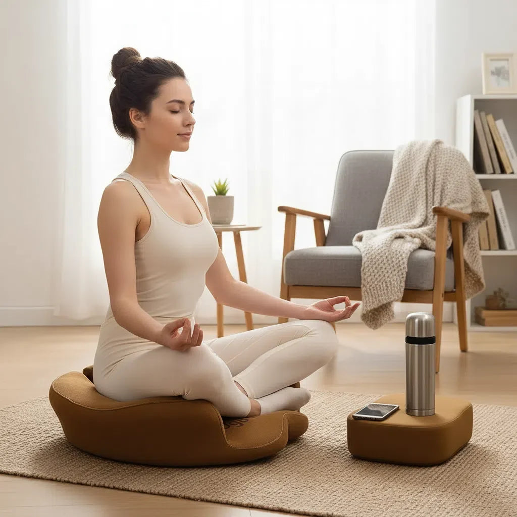 Thick Floor Seating Cushion for Meditation & Reading