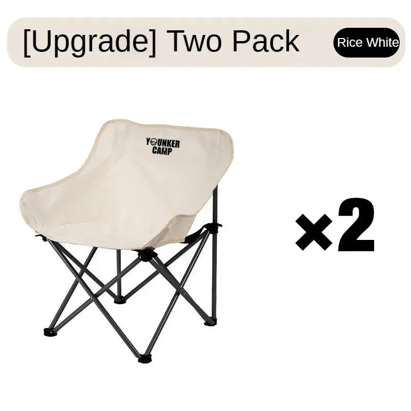 Portable Folding Moon Chair for Outdoor Use