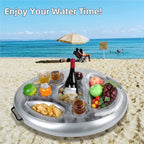 Inflatable Pool Drink Holder Floating Tray
