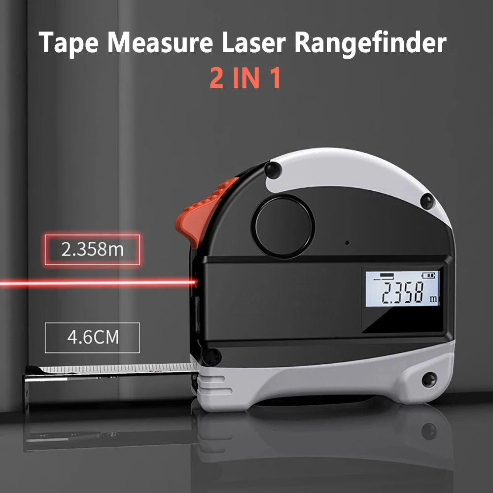 Digital Laser Tape Measure with LCD Display
