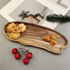 Japanese Style Acacia Wood Serving Tray