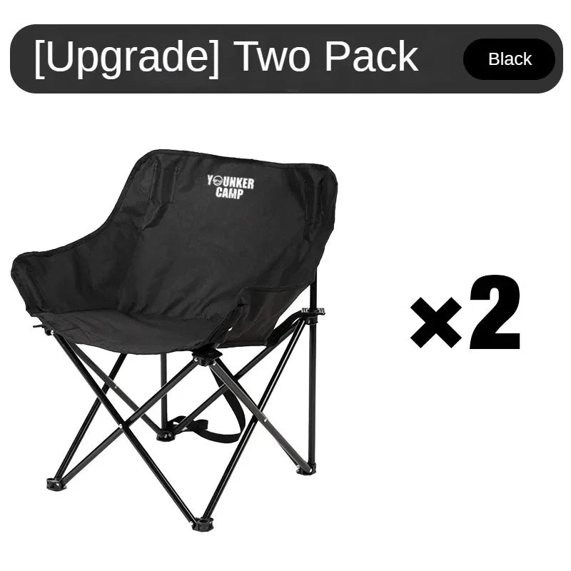 Portable Folding Moon Chair for Outdoor Use